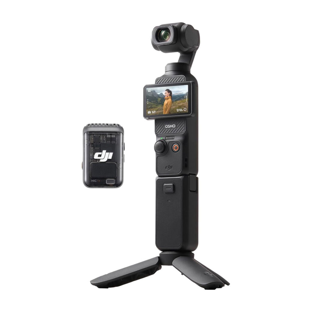 DJI Osmo Pocket 3 with DJI Mic 2